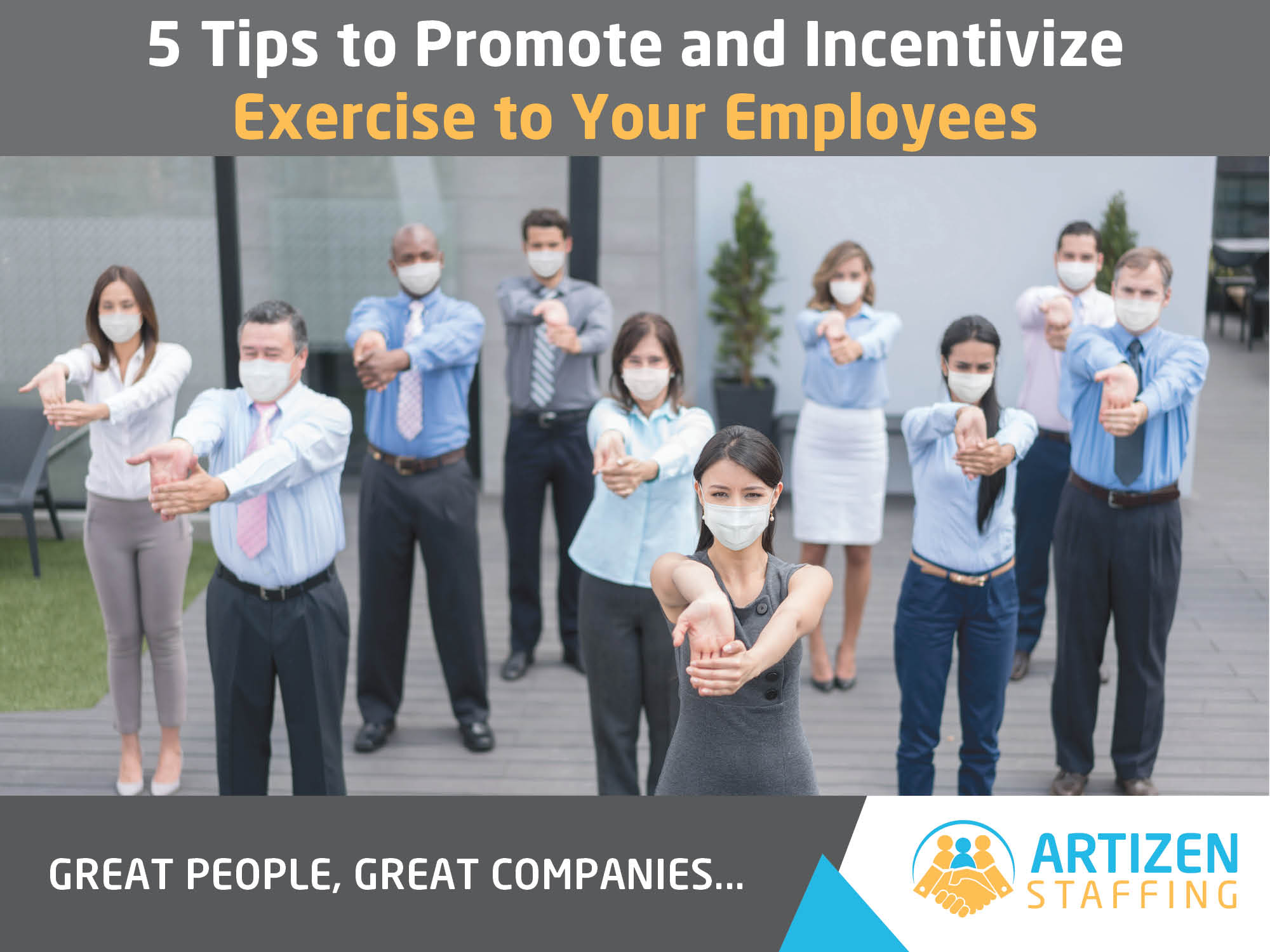 5 Tips to Promote and Incentivize Exercise to Your Employees Artizen